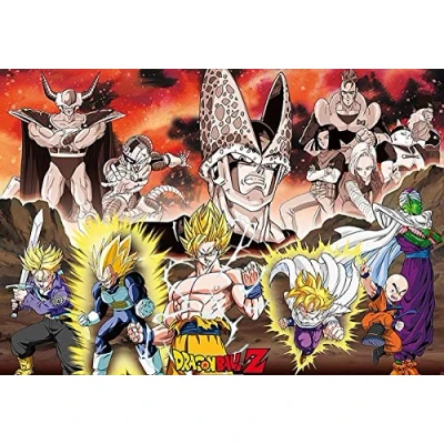 Afbeelding van Dragon Ball Poster Group Cell Arc (98X68)