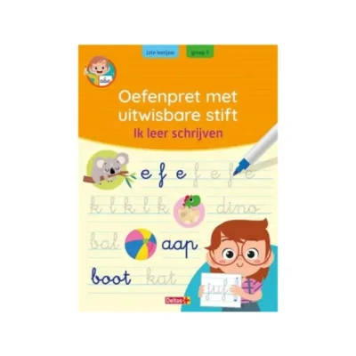 Afbeelding van Oefenpret met uitwisbare stift Ik leer schrijven