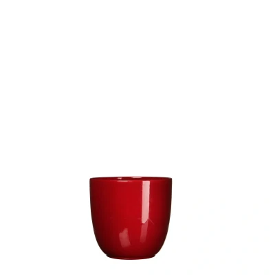 Afbeelding van Bloempot Pot rond es/9 tusca 9 x 10 cm d.rood Mica Decorations