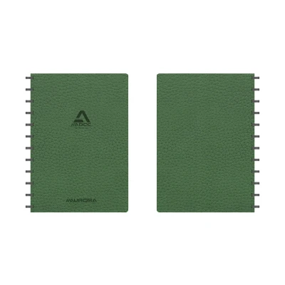 Afbeelding van Adoc Business schrift, ft A4, 144 bladzijden, geruit 5 mm, groen schrift