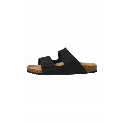 Afbeelding van Jack &amp; Jones Jfwcentral Strap Muiltjes, Heren, Maat: 40, Anthracite Hoogwaardig imitatieleer