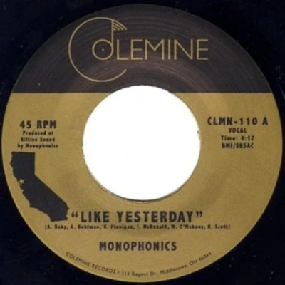 Afbeelding van Monophonics / Destruments Like Yesterday Freedom (7&quot; Vinyl Single)