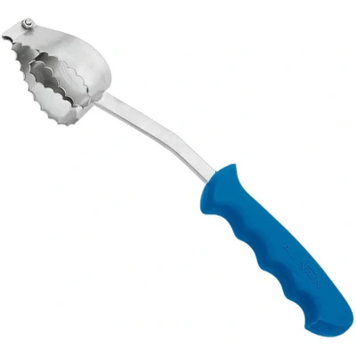 Afbeelding van Au Nain Professioneel Ecailleur Visontschubber 33 cm RVS Kunststof Heft