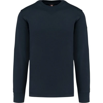 Afbeelding van WK. Designed To Work Sweater ingezette mouwen WK4001 Navy