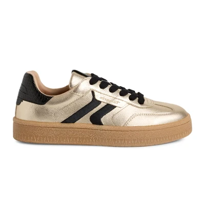 Afbeelding van Tamaris Damessneakers Low 1 23723 44 damessneakers, Lt Gold Comb, 39 EU