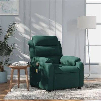 Afbeelding van VidaXL, Massagestoelen, Fluwelen massagestoel