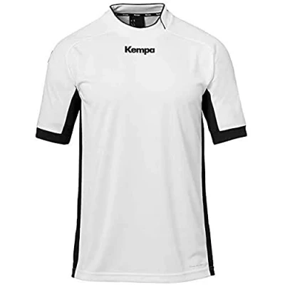 Afbeelding van Kempa Prime Sport Tshirt, Heren, Maat: Small, Weiß schwarz