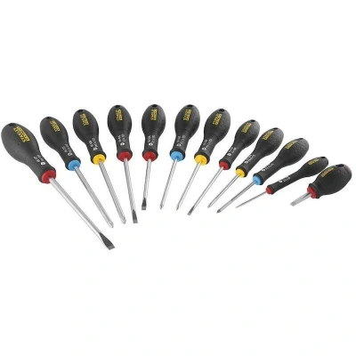 Image de STANLEY FMHT65426 0 Jeu de tournevis FATMAX standard/parallèle/Phillips/Pozidriv 12 pièces