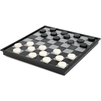 Afbeelding van Toi Toys Magnetisch Dammen Damspel Schaakmat 18 cm