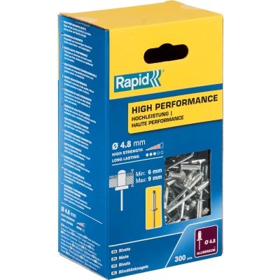 Afbeelding van Klinknagels Rapid 5001436 Ø 4,8 x 12 mm