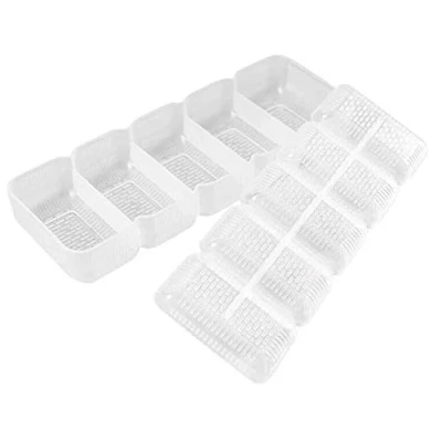 Afbeelding van Sushi Mould, 5 Onigiri mallen, DIY Keuken Praktisch Gereedschap, Gemaakt van Voedselkwaliteit PP, Rijstbal Vorm, Rijstpasta Vorm