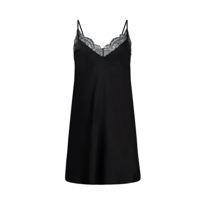 Afbeelding van Hunkemöller SLIP Nachtjapon, Dames, Maat: XSxXS, Black