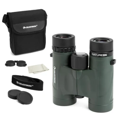 Afbeelding van Celestron 71330 CGL verrekijker, met 8 x 32 vergroting, BaK4 prisma&#039;s, zwart