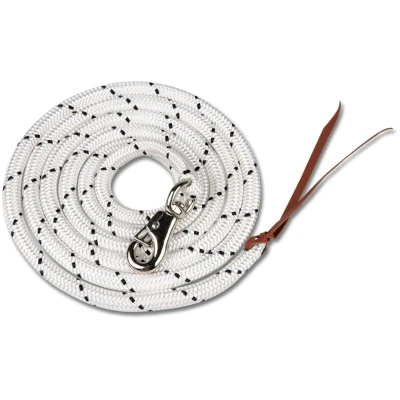 Afbeelding van Western halstertouw lead rope wit