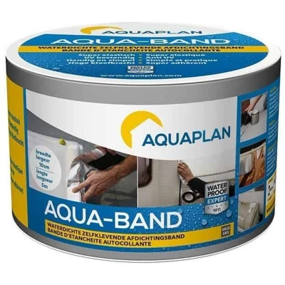 Afbeelding van Aquaplan loodband 5 m x 10 cm, grijs