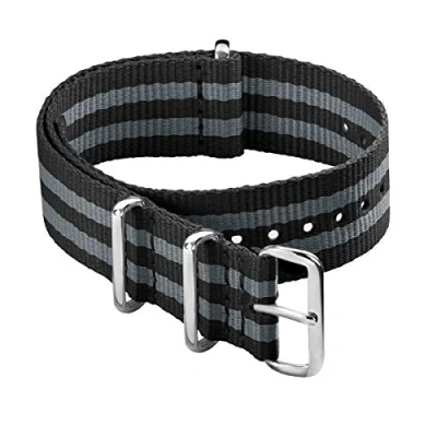 Afbeelding van Archer Watch Straps Klassieke horlogeband van nylon in NATO stijl. Keuze kleur en maat (18 mm, 20 22 24 mm)