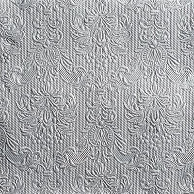 Afbeelding van Ambiente servetten Zilver Elegante papieren 3 laags 100% FSC 33x33cm