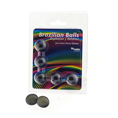 Afbeelding van Set 5 Brazilian Balls Gel Climax Effect