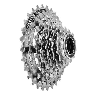 Afbeelding van Shimano Cassette met 8 vakken, zilver, 17 x 6 cm