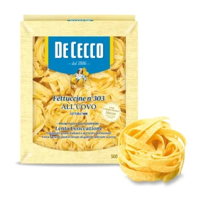 Afbeelding van De Cecco Fettuccine nesten eierpasta 500 g