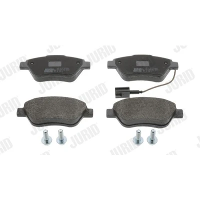 Afbeelding van JURID 573164J Remblokkenset Incl. slijtage waarschuwingscontact Met toebehoren FIAT: Punto Evo Hatchback, BRAVO 2, Grande Hatchback