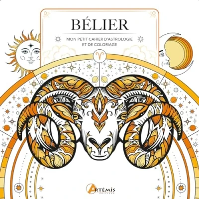 Afbeelding van BELIER MON PETIT CAHIER D&#039;ASTROLOGIE ET DE COLORIAGE