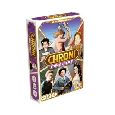 Image de Jeu d’ambiance On the go Editions Chroni Femmes Célèbres