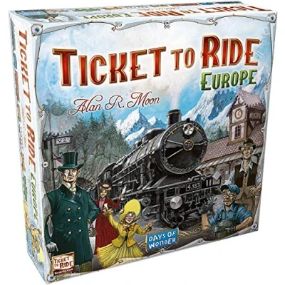 Afbeelding van Days of Wonder Ticket to Ride Europa (Noors, Fins, Zweeds, Deens)