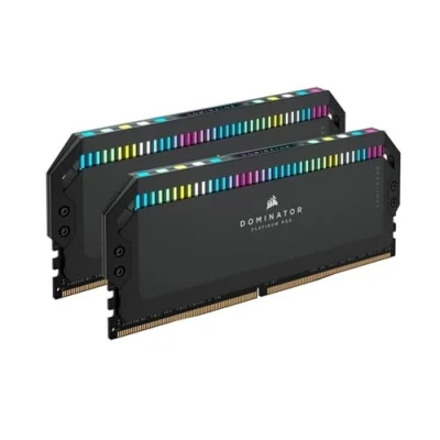 Image de CORSAIR Dominator Platinum RGB DDR5 kit 32 Go: 2 x 16 Go DIMM 288 broches 2600 MHz / PC5 41600 CL40 1.25 V mémoire sans tampon non ECC noir