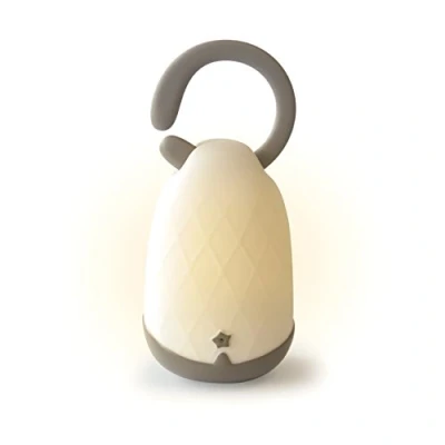 Afbeelding van PABOBO Lumiblo LED Nachtlampje Voor Kinderen Gaat Aan/Uit Door Blazen Oplaadbaar Met Timer &amp; Micro USB Lantaarn