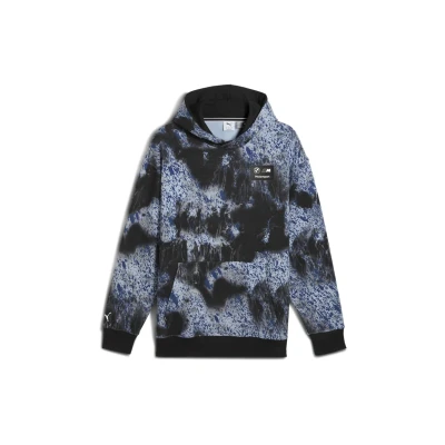 Afbeelding van PUMA BMW M Motorsport Colour Splash All over Print Hoodie Men voor Heren, Zwart, Maat XXL