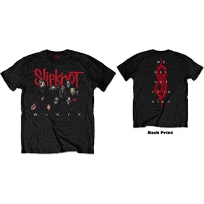 Afbeelding van Slipknot WANYK Logo Heren T shirt M Zwart