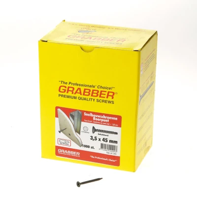 Afbeelding van Grabber snelbouwschroef 3.5x 45 boorpunt gefo