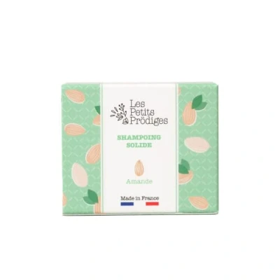 Afbeelding van Solide shampoo voor alle haren amandel 100% natuurlijk gemaakt in Frankrijk respect hoofdhuid zonder dierenleed recyclebare verpakking minder afval LES PETITS PRODIGES