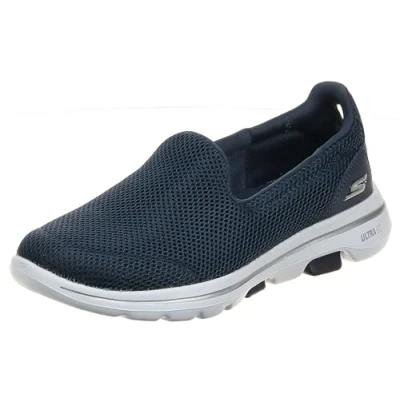 Afbeelding van Skechers Summits quick Getaway sneakers voor dames, Navy Textiel Wit Trim