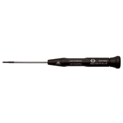 Afbeelding van C.K T4882X0 ESD Kruiskop schroevendraaier PH 0 Koplengte: 60 mm DIN EN 61340 2