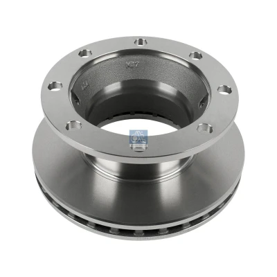 Afbeelding van DT Spare Parts 10.14107 Remschijf Achteras 377 45 8 275 interne ventilatie