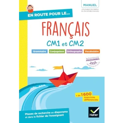 Afbeelding van EN ROUTE POUR LE FRANCAIS CM1 CM2 MANUEL ELEVE