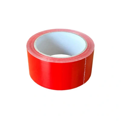 Afbeelding van Kortpack Rode PP acryl Tape 50mm X 66mtr Rood (36 Rollen)