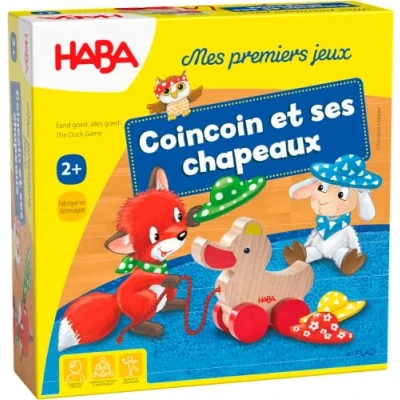 Afbeelding van Haba !!! Jeu Mes premiers jeux coin et ses chapeaux (Frans) = Duits 1307050001 Nederlands 1307050004
