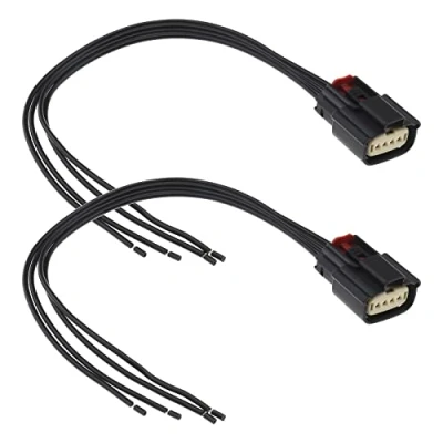 Afbeelding van the Lord of Tools 2 stuks auto achterlichtconnectoren compatibel met Astra K MK7 2015 2022 18 AWG 30 cm voorbedrade reparatiekabel