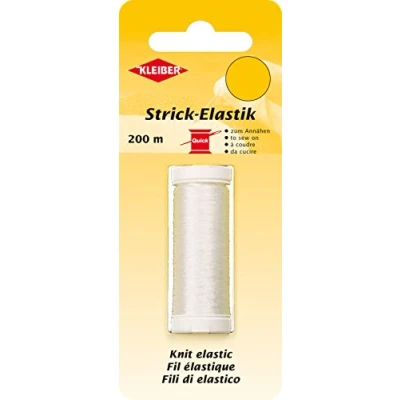 Afbeelding van 71090 Brei elastiek, 200 m, transparant