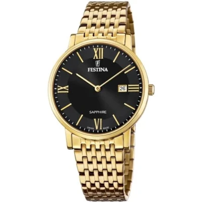 Afbeelding van Festina swiss made F20020/3 Mannen Quartz horloge