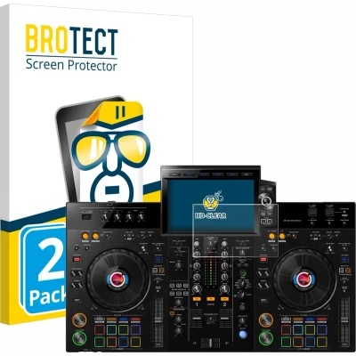 Afbeelding van BROTECT Screenprotector voor Pioneer XDJ RX3 Folie Beschermfolie transparant (2 Stuks)