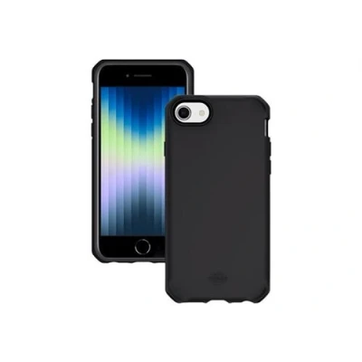 Image de Mobilis SPECTRUM Coque de protection pour téléphone portable robuste recyclé antimicrobien Impacthane noir Apple iPhone 7 8 SE (2e génération) (3rd generation)