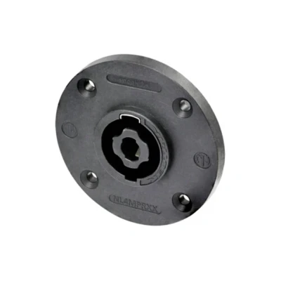Afbeelding van Neutrik NL4MPRXX Luidsprekerconnector Flensbus, contacten recht Aantal polen: 4 Zwart 1 stuk(s)