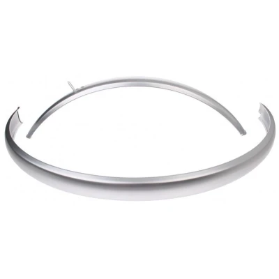 Afbeelding van Hzb Spatbordset 24 Inch 60 Mm Staal Zilver 3 delig