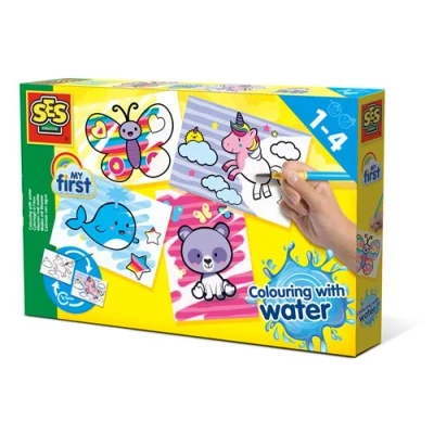 Image de Coloriage à l&#039;eau Animaux fantastiques