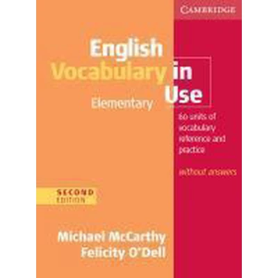 Afbeelding van English Vocabulary in Use Elementary. Edition without answers