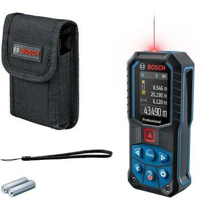 Afbeelding van Bosch Professional GLM 50 27 C Laserafstandsmeter Bluetooth, Statiefadapter 6.3 mm (1/4 inch), Documentatie app Meetbereik (max.) m